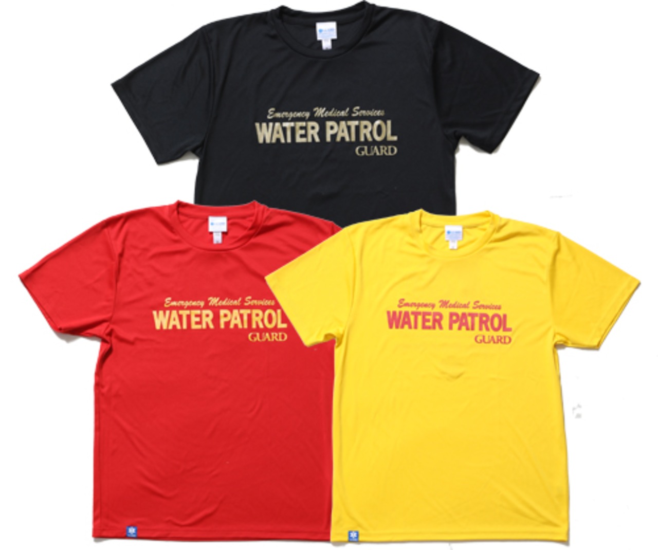 GUARD ガード WATER PATROLデザイン ドライＴシャツ s-223 メンズ