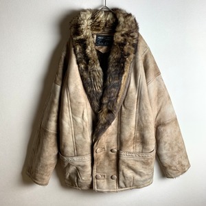 ~"leather coat" fur~