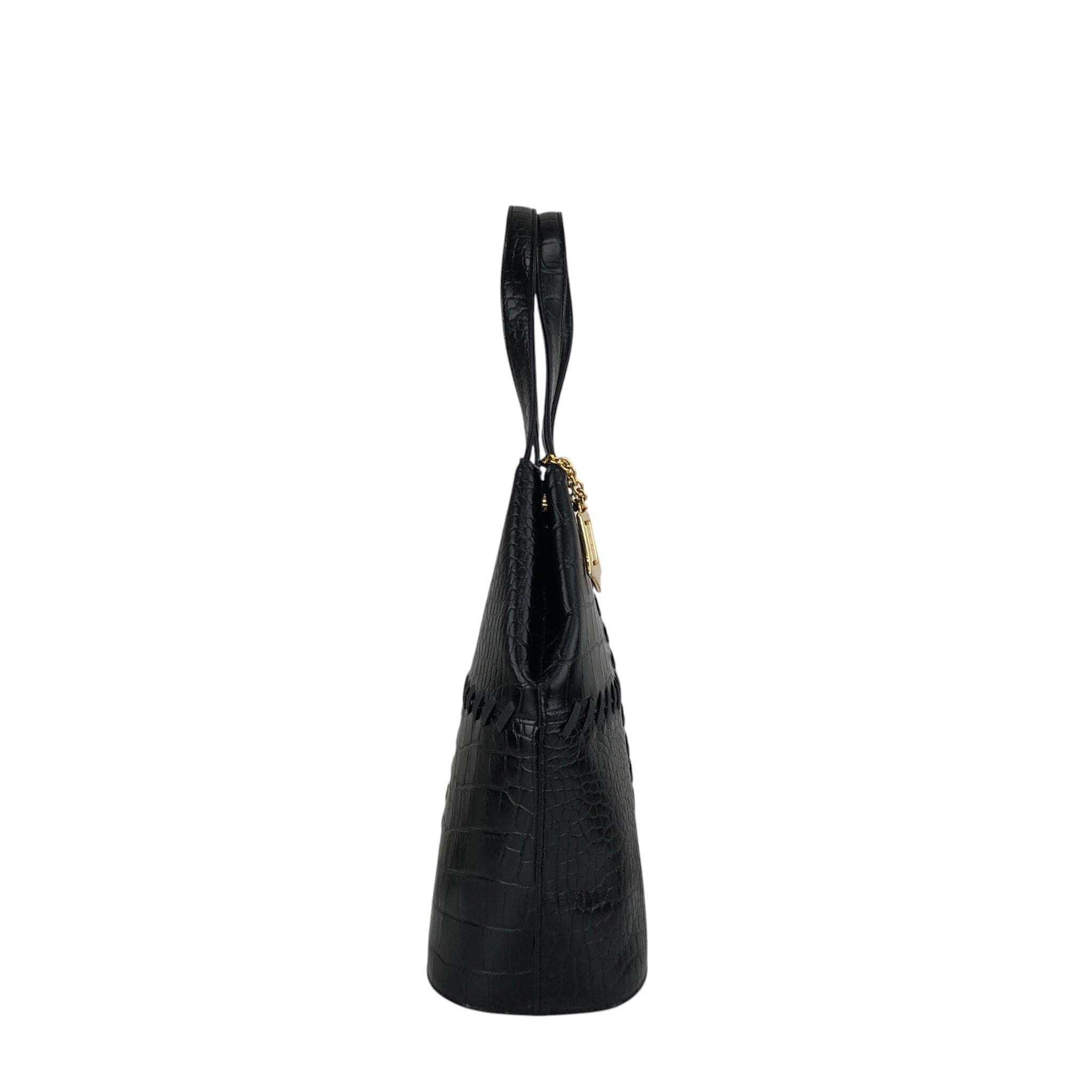 Yves Saint Laurent イヴ・サンローラン ハンドバッグ ブラック YSL