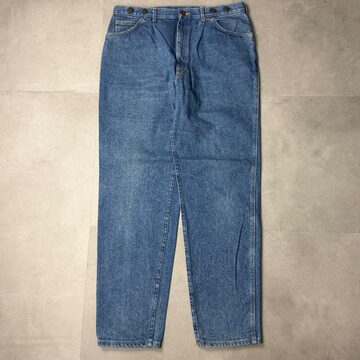 W36】Lee ヴィンテージ ベルボトム デニムパンツ 貼り付けポケット USA 