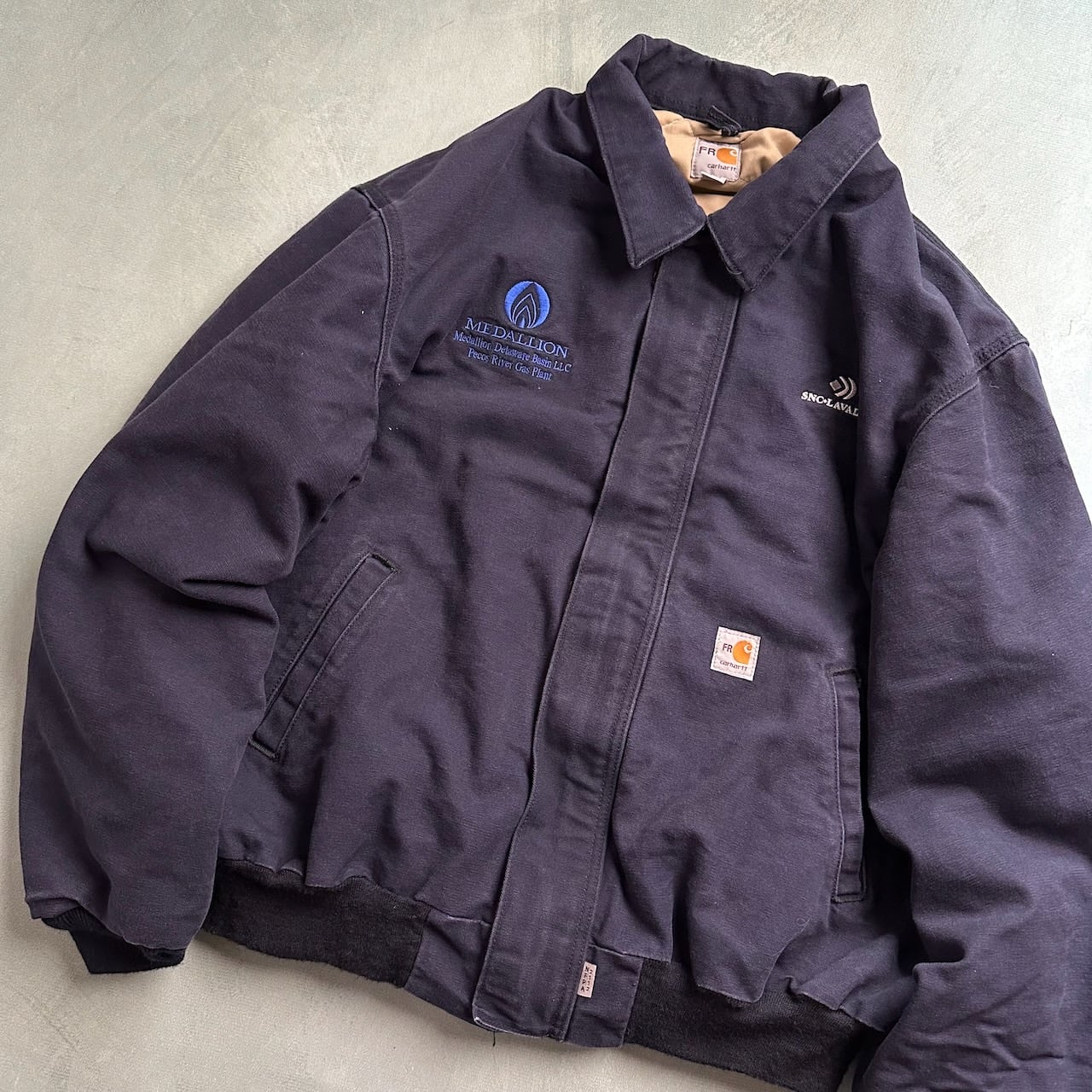 Carhartt FR カーハート 企業ロゴ ダック地 ワークジャケット Carhartt FR カーハート 企業ロゴ ダック地 ワークジャケット