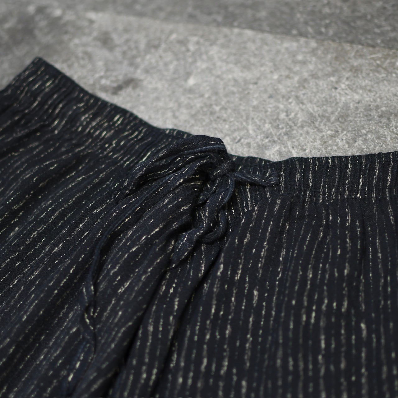 drape silhouette pattern wide easy pants