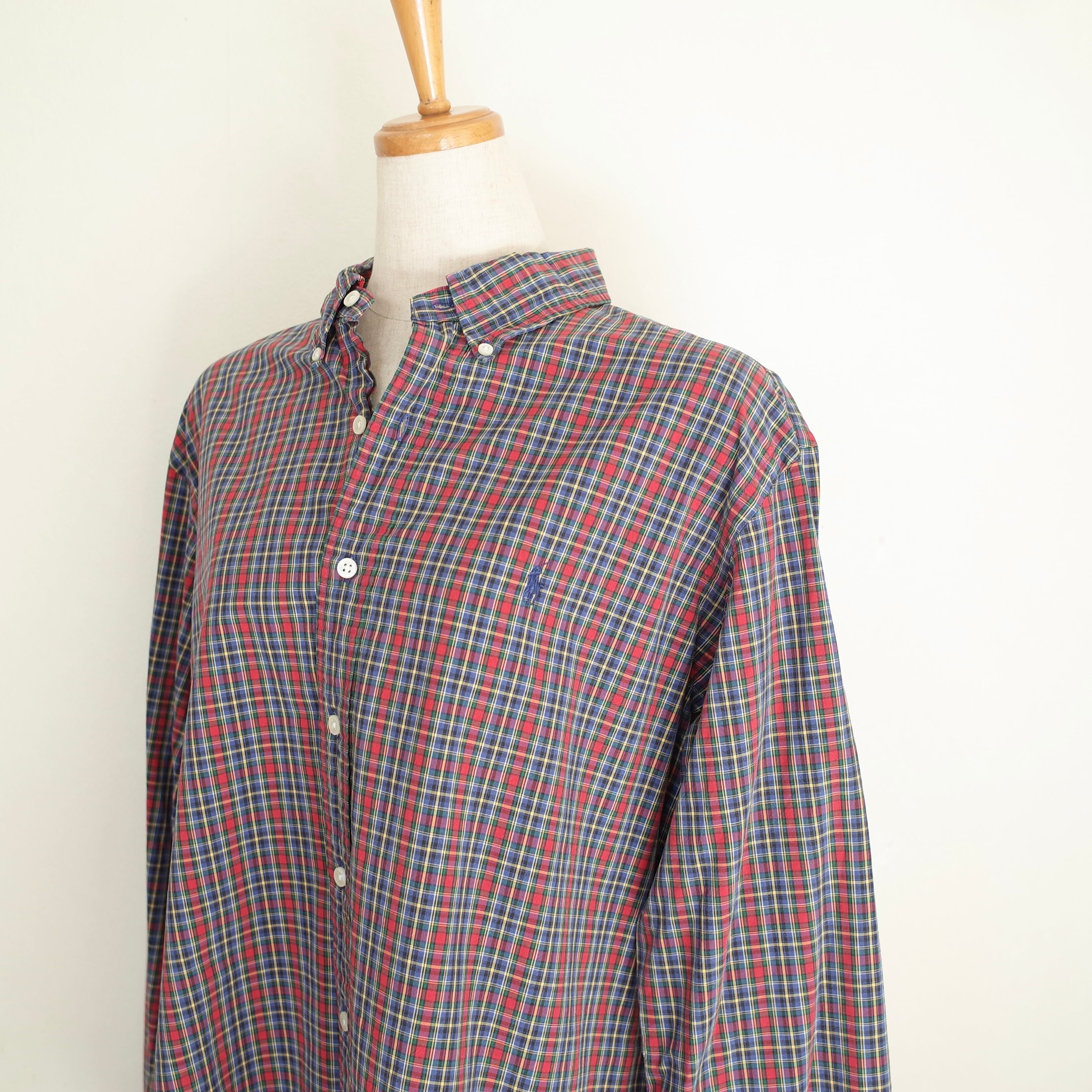 Ralph Lauren L/S checked shirt "blue"