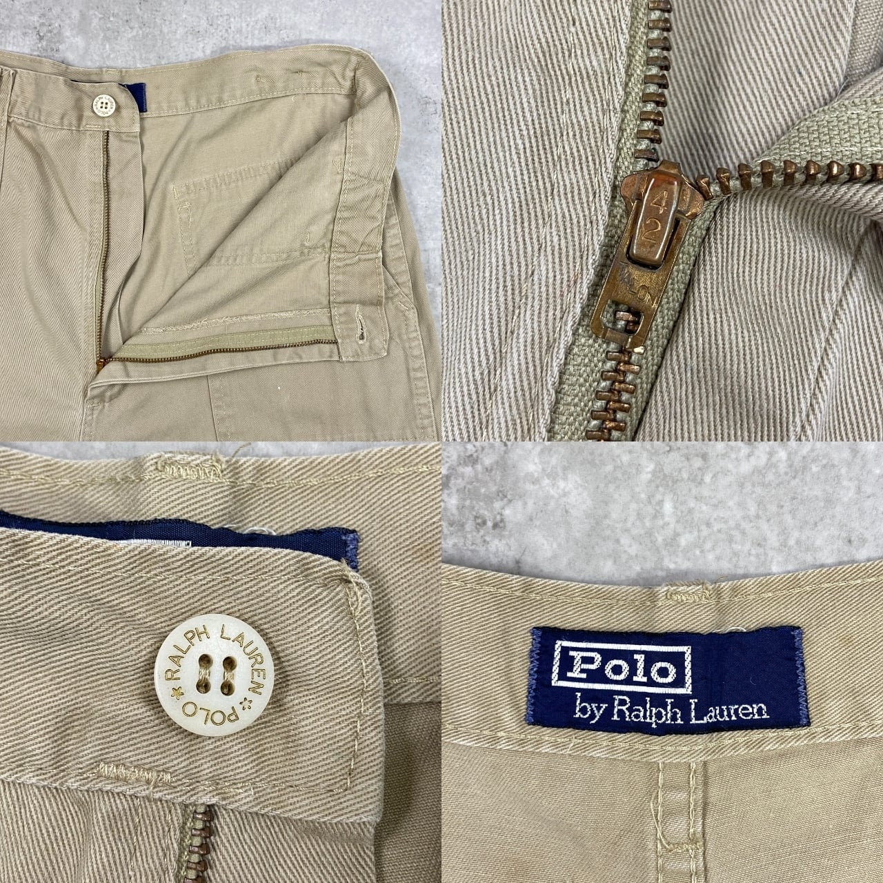 80年代 Polo by Ralph Lauren ポロバイラルフローレン ベイカーパンツ