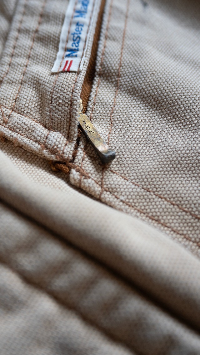 "Master Made U.S.A." '80s vintage Duck work jacket