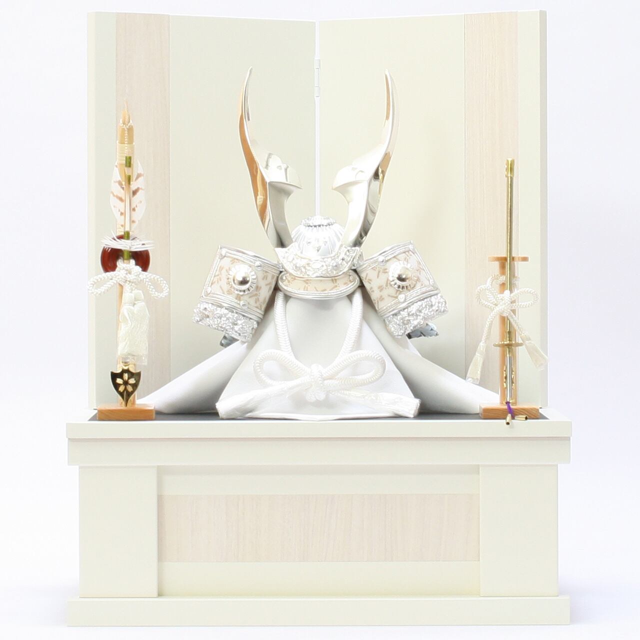 五月人形|コンパクト|おしゃれ|モダン|インテリア|プレミアム|こだわり|おすすめ|収納|《商品コード》50608-0012 J-012 兜収納飾り 8号剣NA