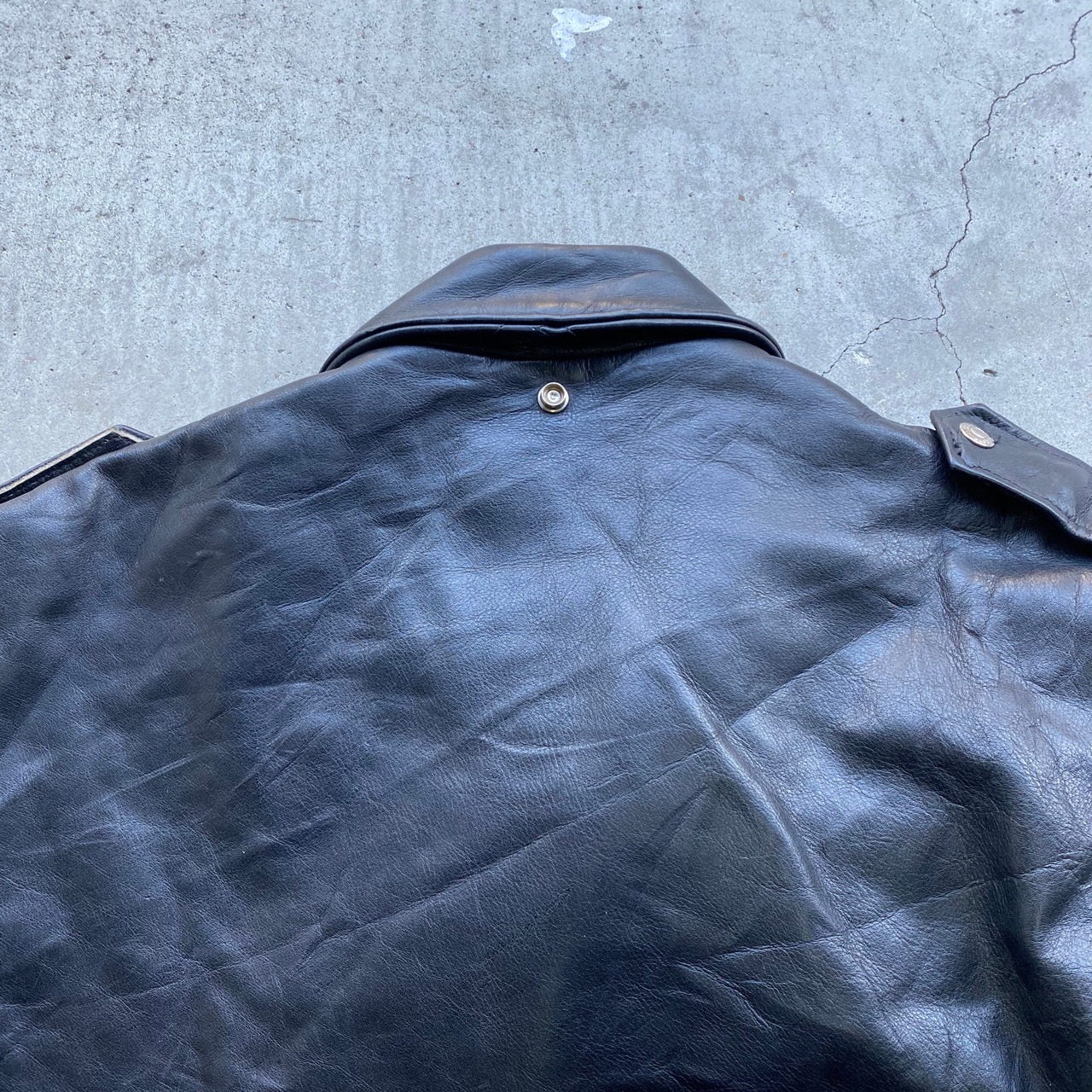 80〜90年代 ビンテージ USA製 後期バイカーズタグ Perfect by Schott 