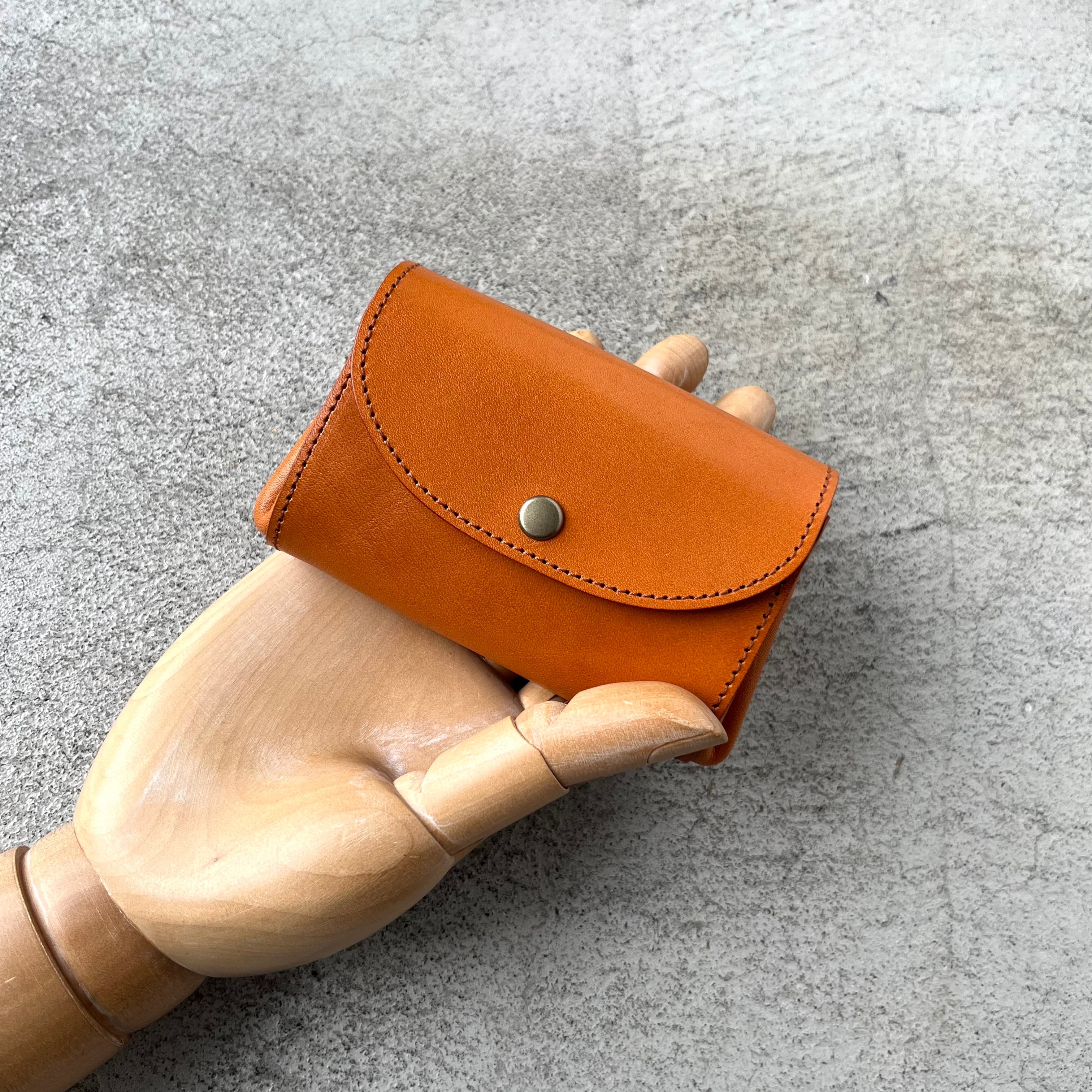 ジャバラ ミニ財布 コンパクト財布 【栃木レザー】 | 革工房フェードイン