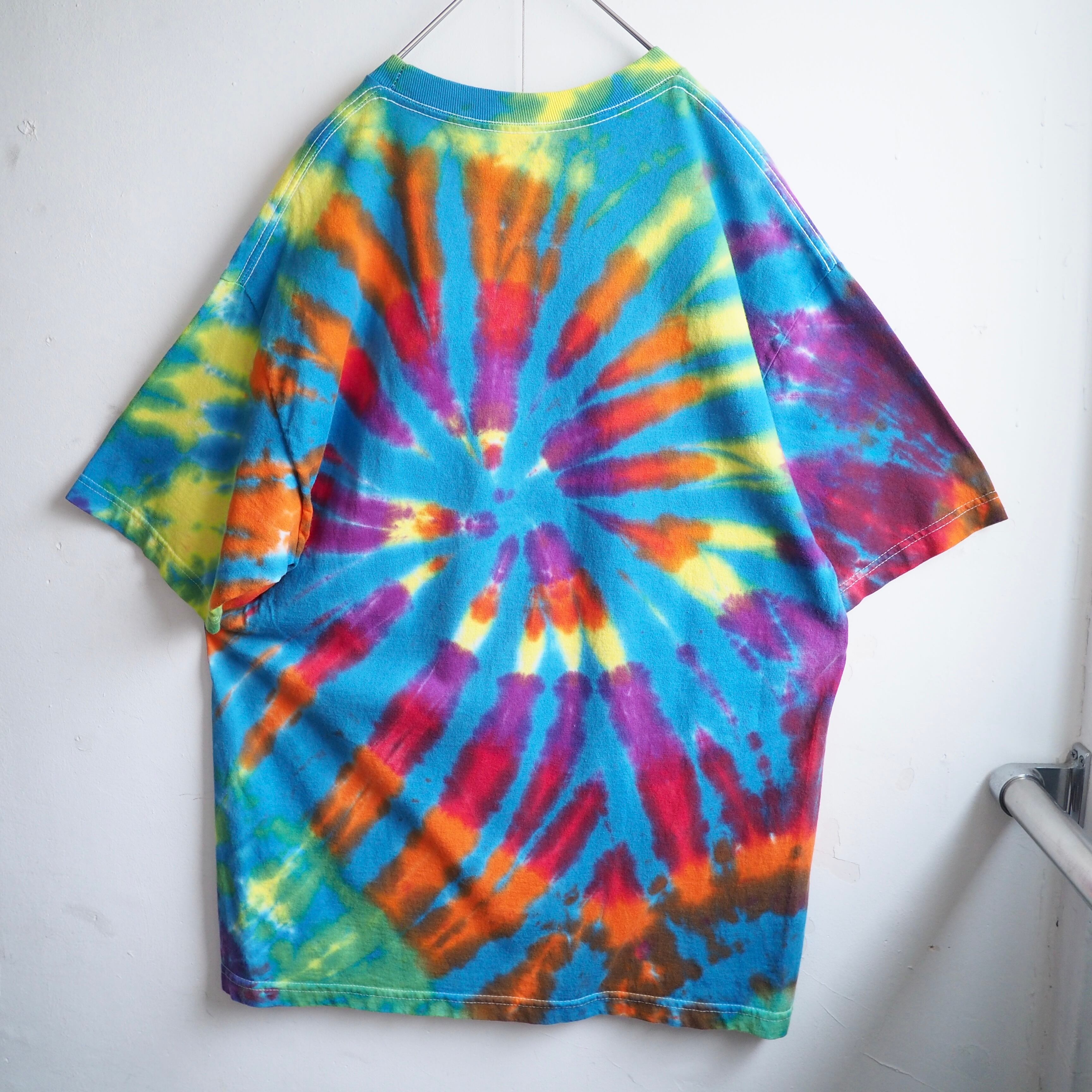” Sublime ” Sun and Waves Tie dye dyeing loose Tee