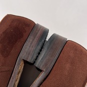 42ND ROYAL HIGHLAND フォーティセカンドロイヤルハイランド 切替 スエード レザー プレーントゥ シューズ 8 1/2 /ブラウン/革靴