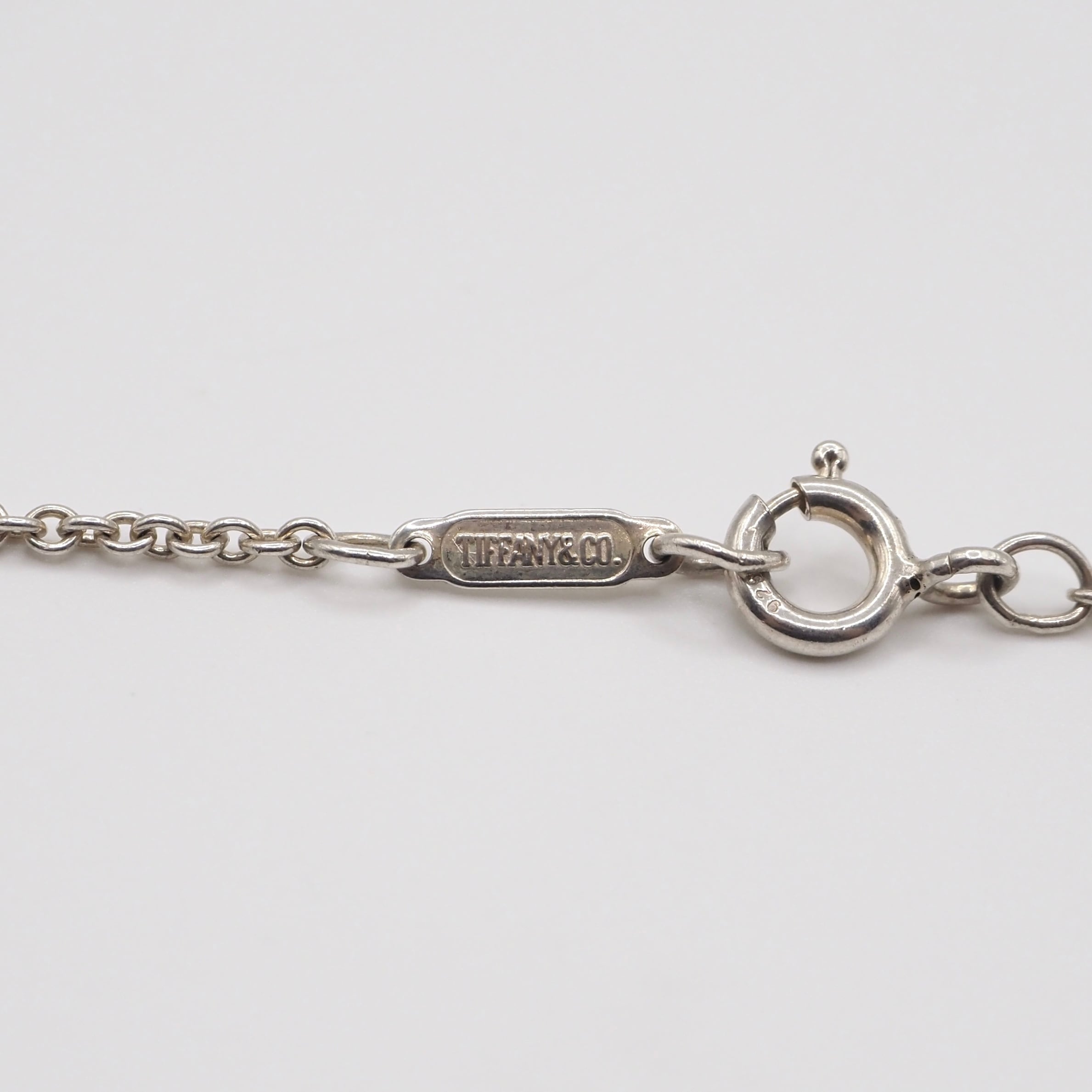Tiffany&Co. シグネチャークロス コンビ ネックレス シルバー925 K18