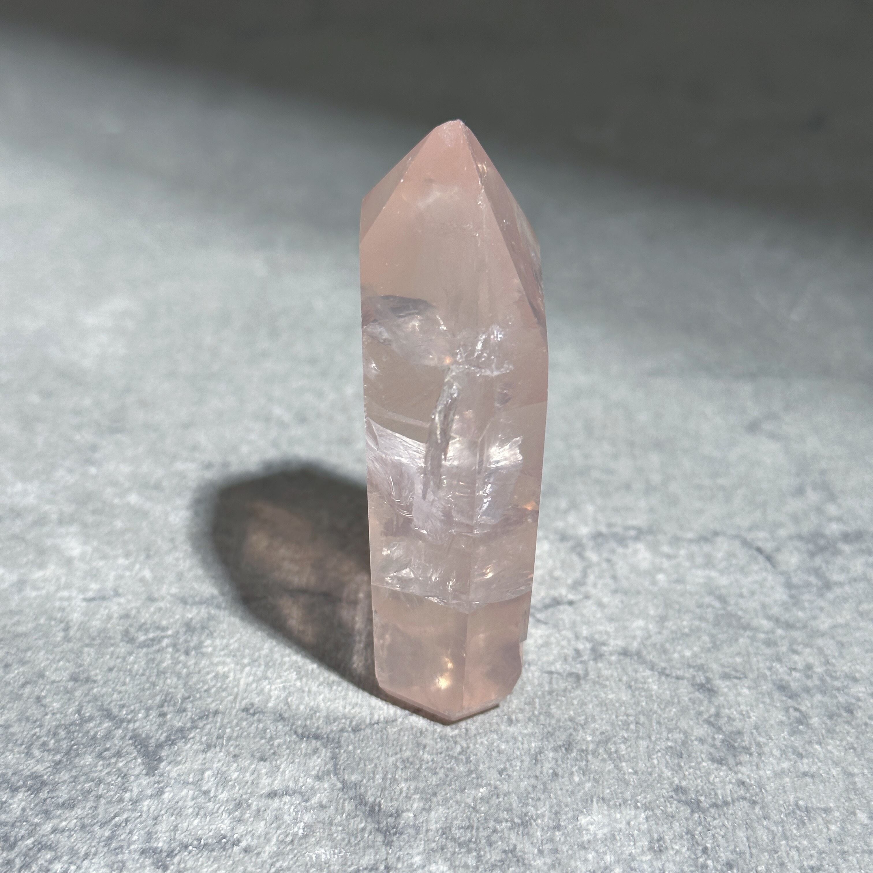ローズクォーツタワー41◇ Rose Quartz Tower ◇天然石・鉱物