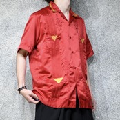 satin design cuba shirt