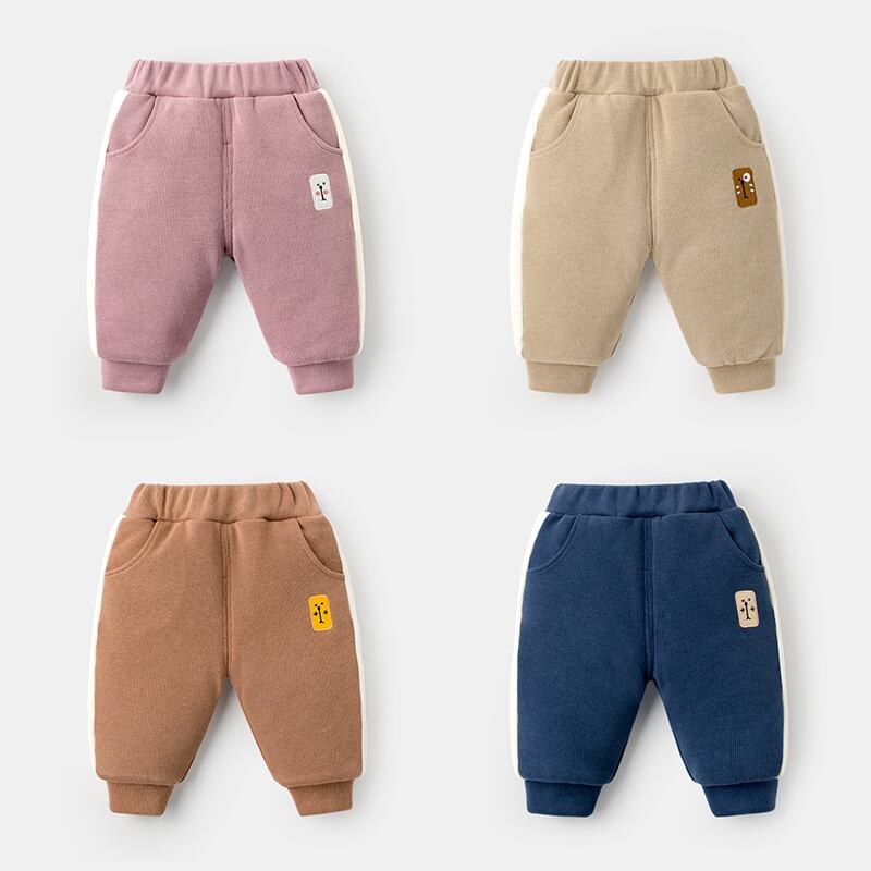 赤ちゃんの綿のズボンの冬の男の子の暖かい厚いズボンの赤ちゃんの秋と冬 Duduベイビー52272979691