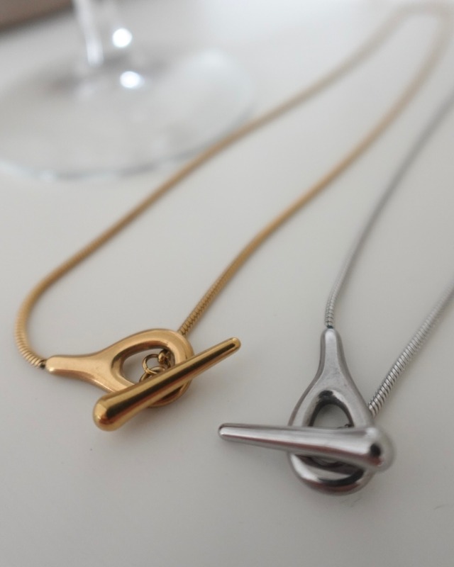 316L Snake mantel necklace (N170)