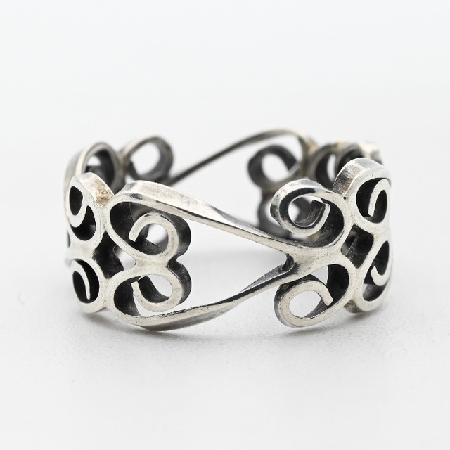 Lacy Celtic Knot Design Open Band Ring #10.0 / Denmark