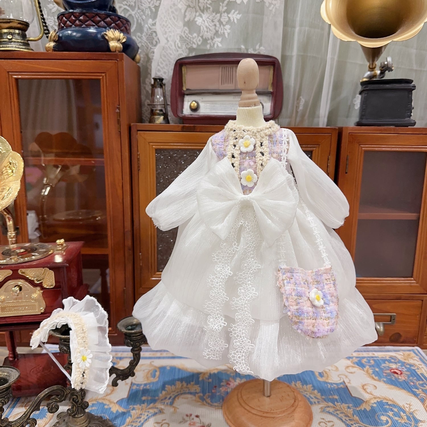 DD,SD,MDD,MSD,YOSD洋服 リボンドレスセット ドール用 | ドール服の