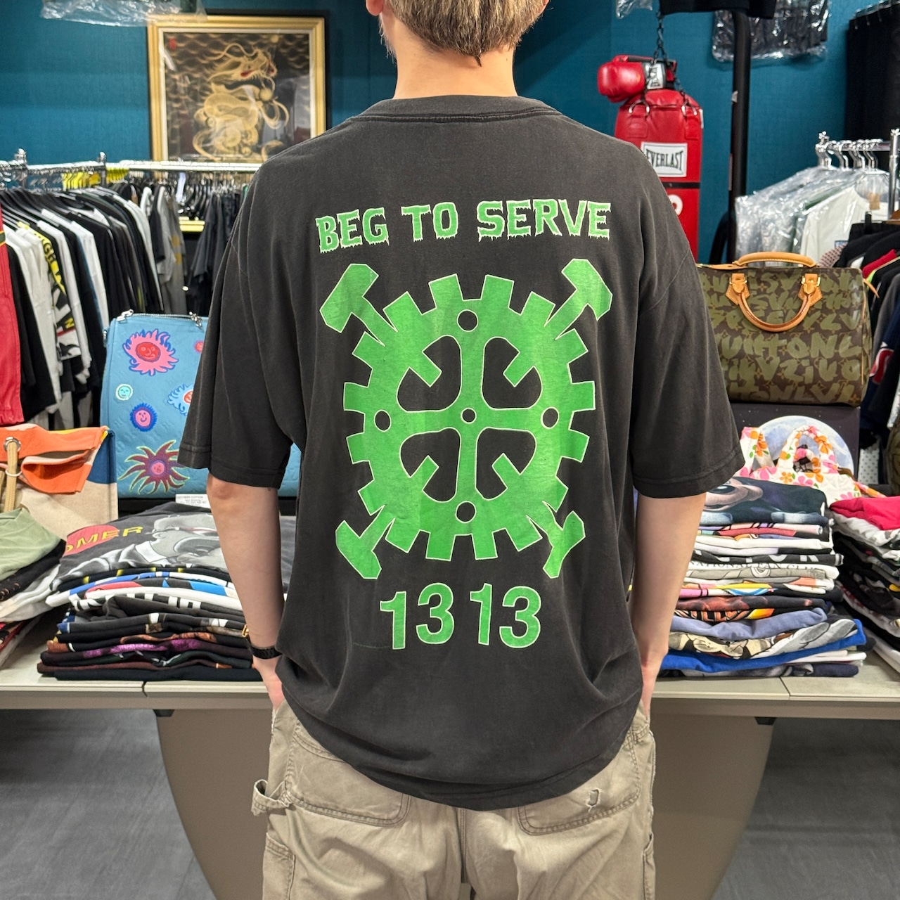 【TYPE O NEGATIVE】タイプ・オー・ネガティヴ "BEG TO SERVE 1313" 90's Vintage Tシャツ