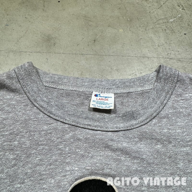 80's Champion チャンピオン ミッキーマウス カラーフロッキープリント