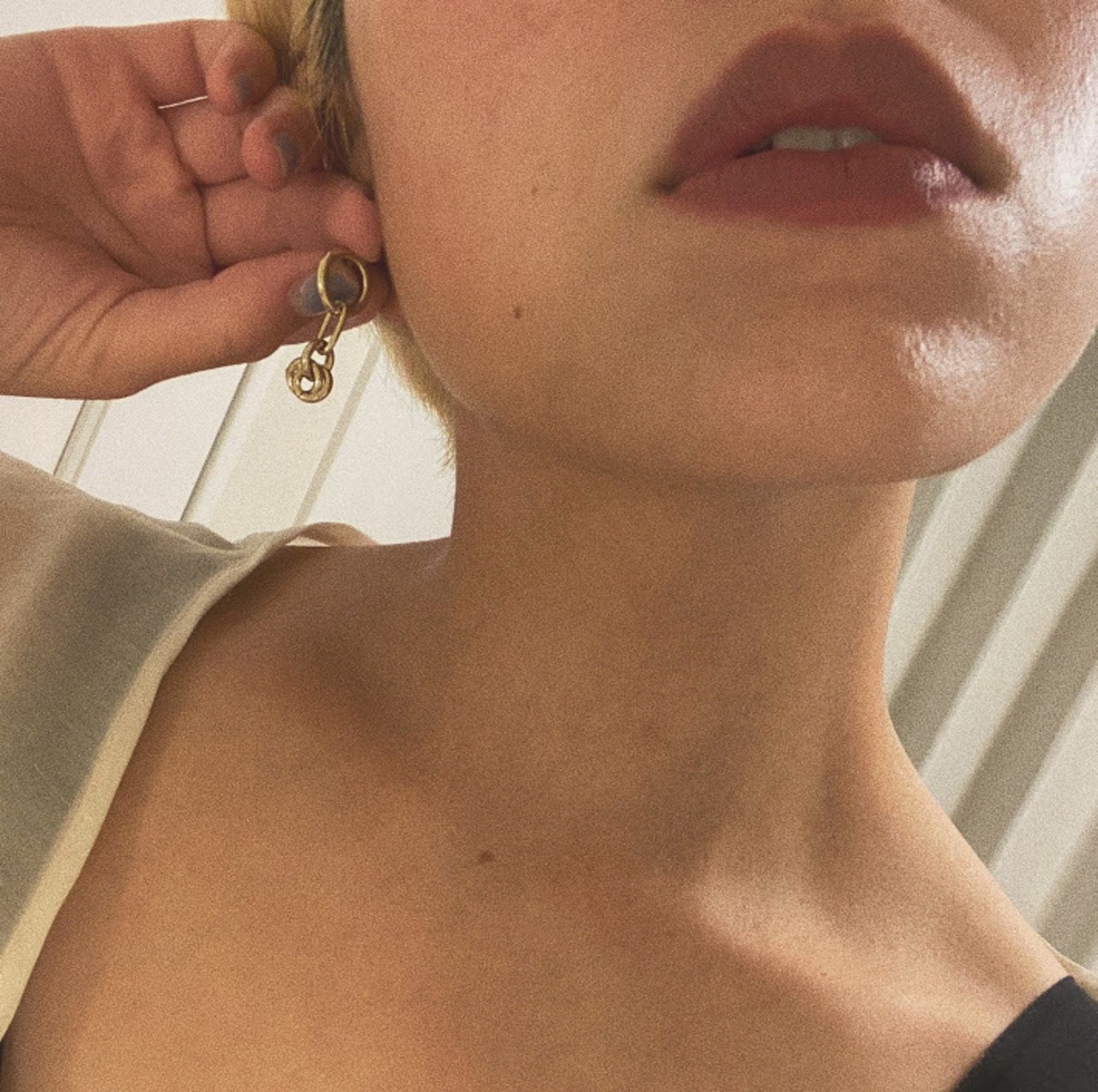 JUSTINE CLENQUET シェルビーピアス Shelby earrings ジュスティーヌ 