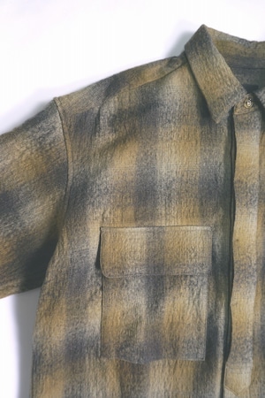 Cotton Flannel B.D.Check Shirt