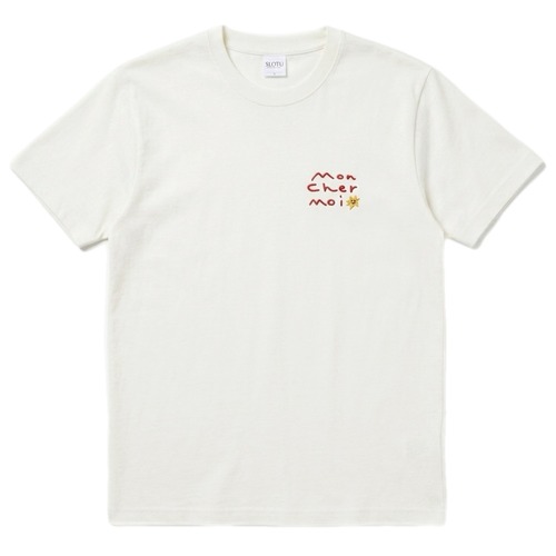 mon cher moi⭐︎刺繍Tシャツ white