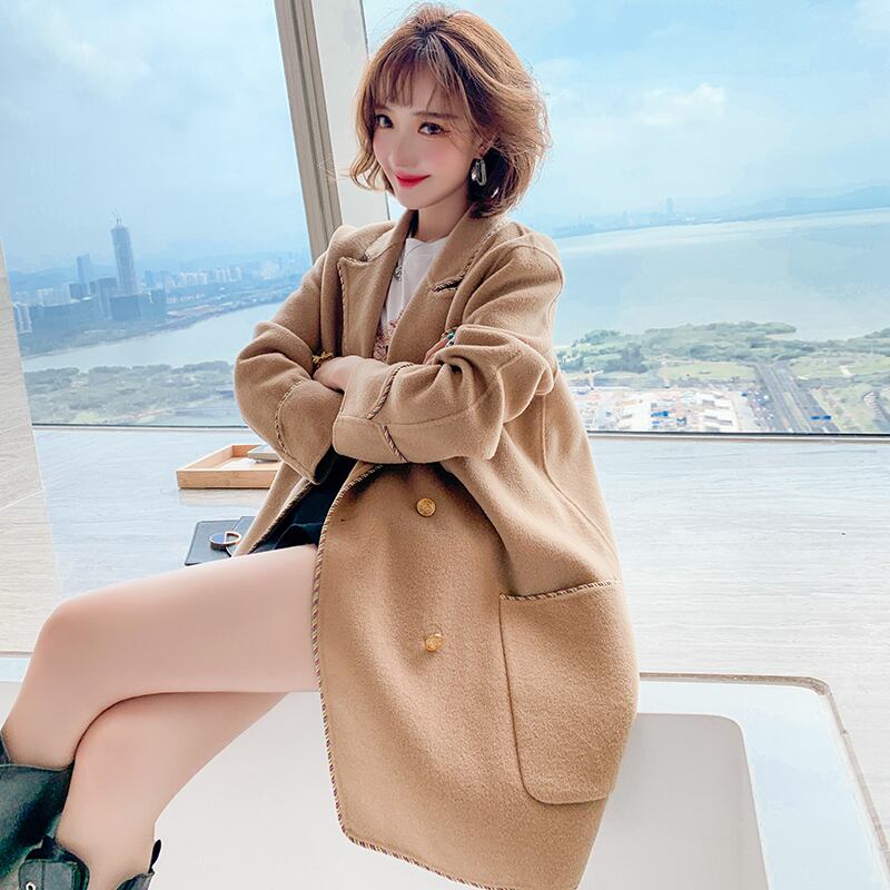 カラーコート ジャケット オータムウィンター レッド 秋物 冬物 MIUCO70676763652