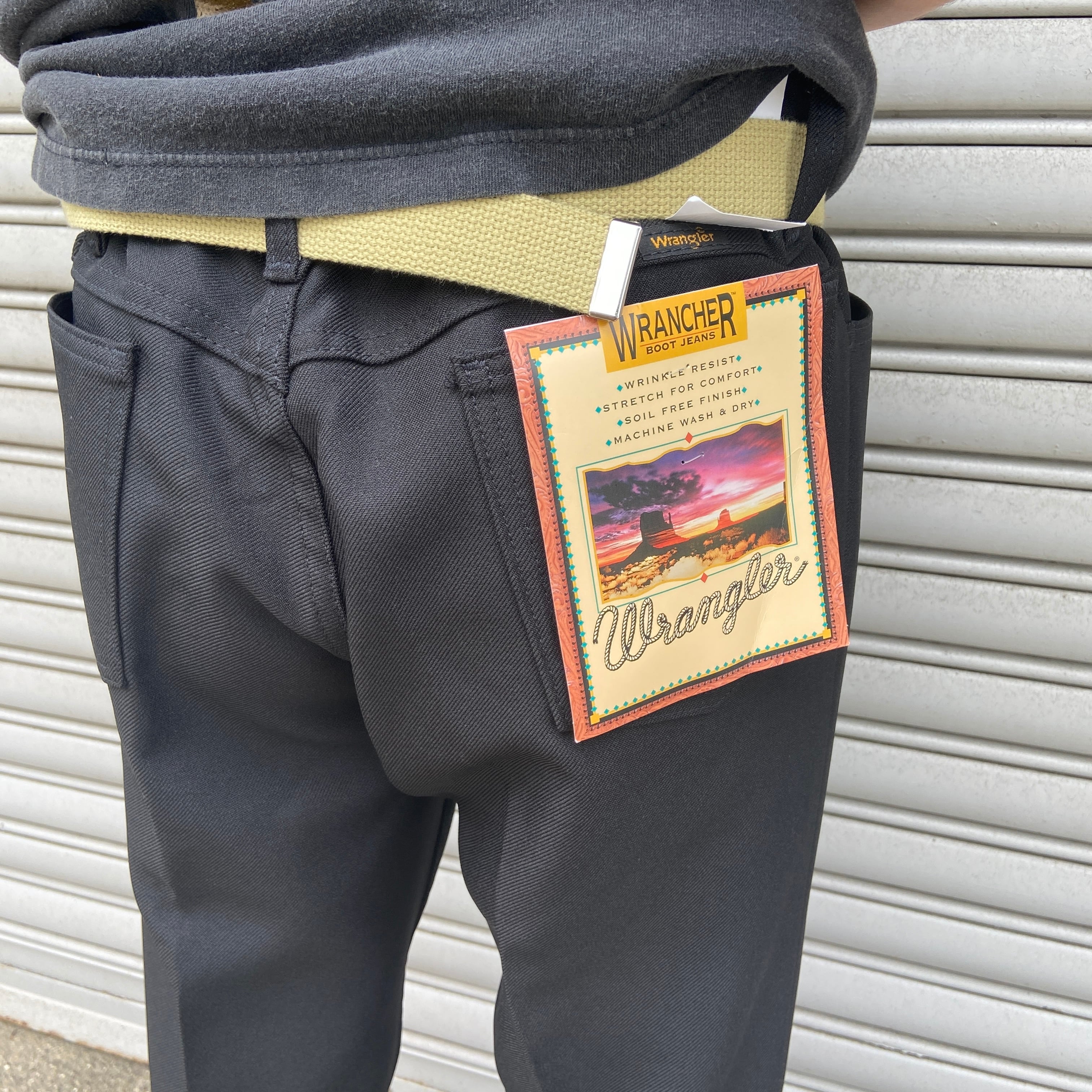 デッドストック US企画 ラングラー ランチャーパンツ スタプレ