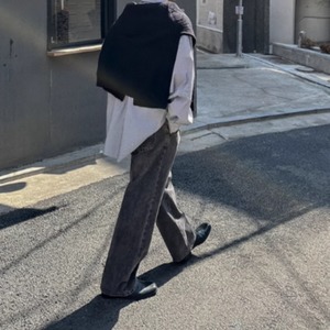 ブラックストライプカジュアルシャツ　0827