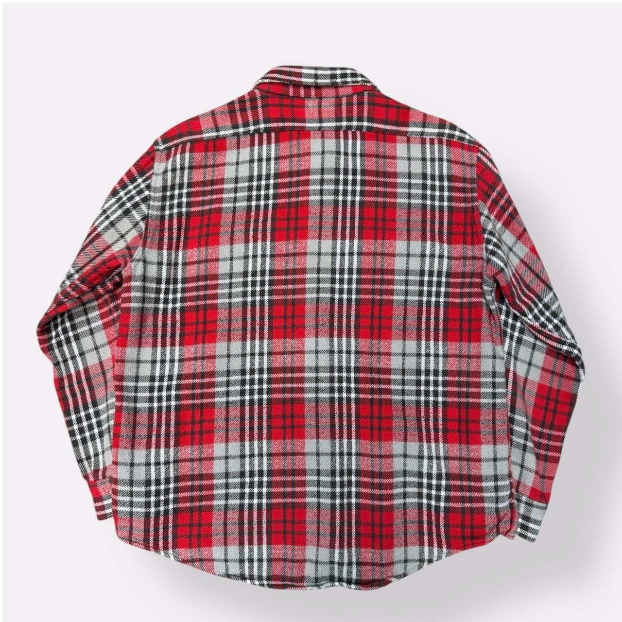 60's WINTER KING FLANNEL CHECK SHIRT