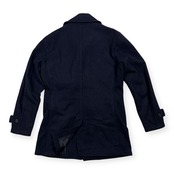 00s KATHARINE HAMNETT キャサリンハムネット ウール コート ジャケット サイズ AL /ネイビー/オールド