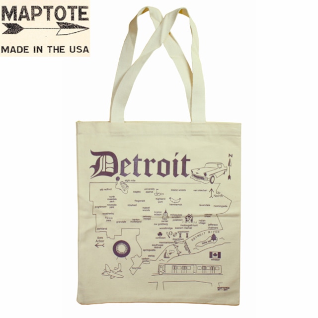 ［MAPTOTE］ロッサリートートバッグ｜Detroit