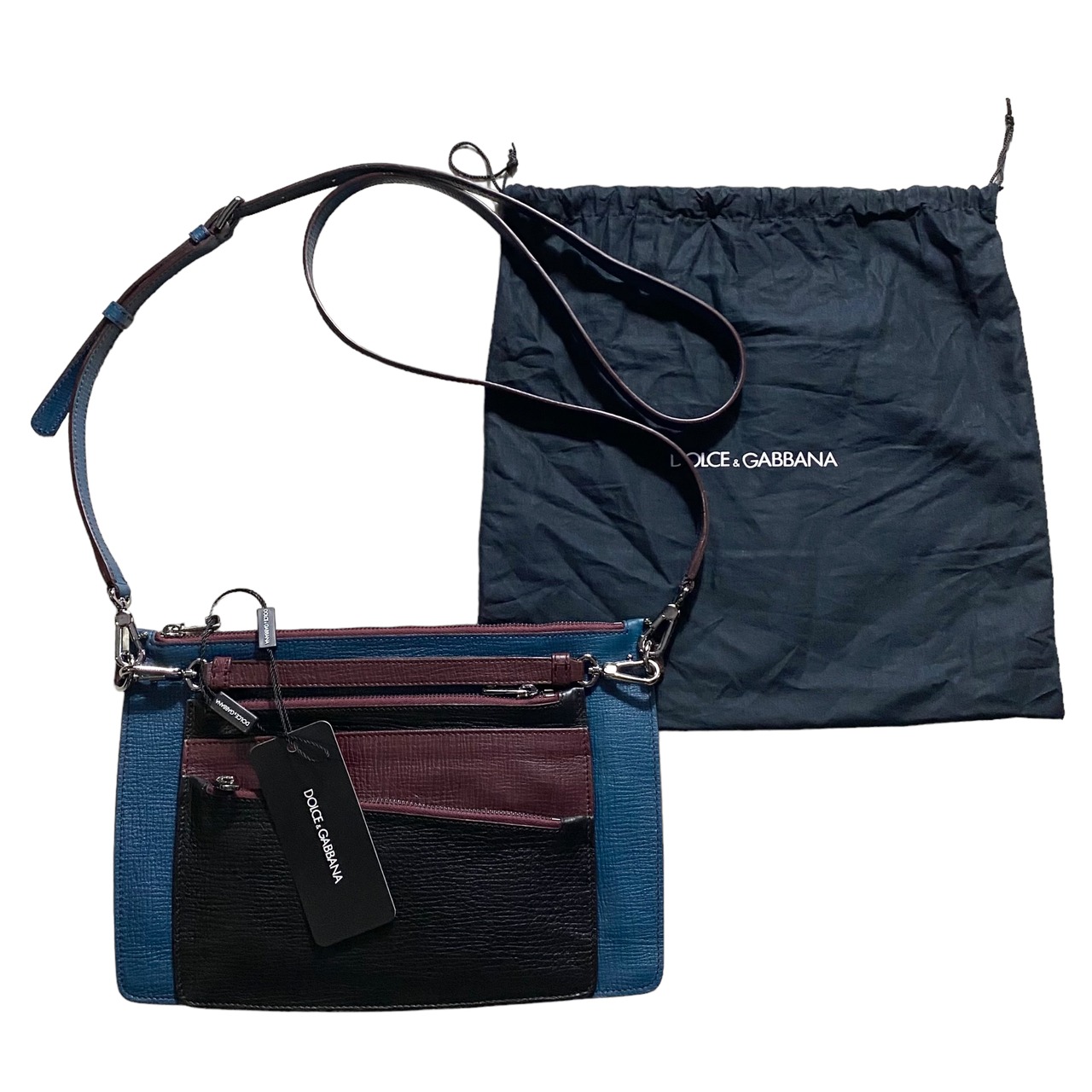 DOLCE&GABBANA 2way leather bag