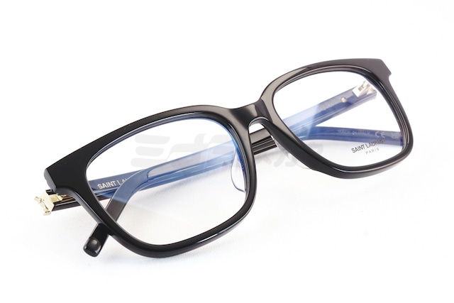 SAINT LAURENT メガネ SL M110/F 001 ウェリントン メンズ レディース サンローラン ITALY イタリア製 正規品-4枚目