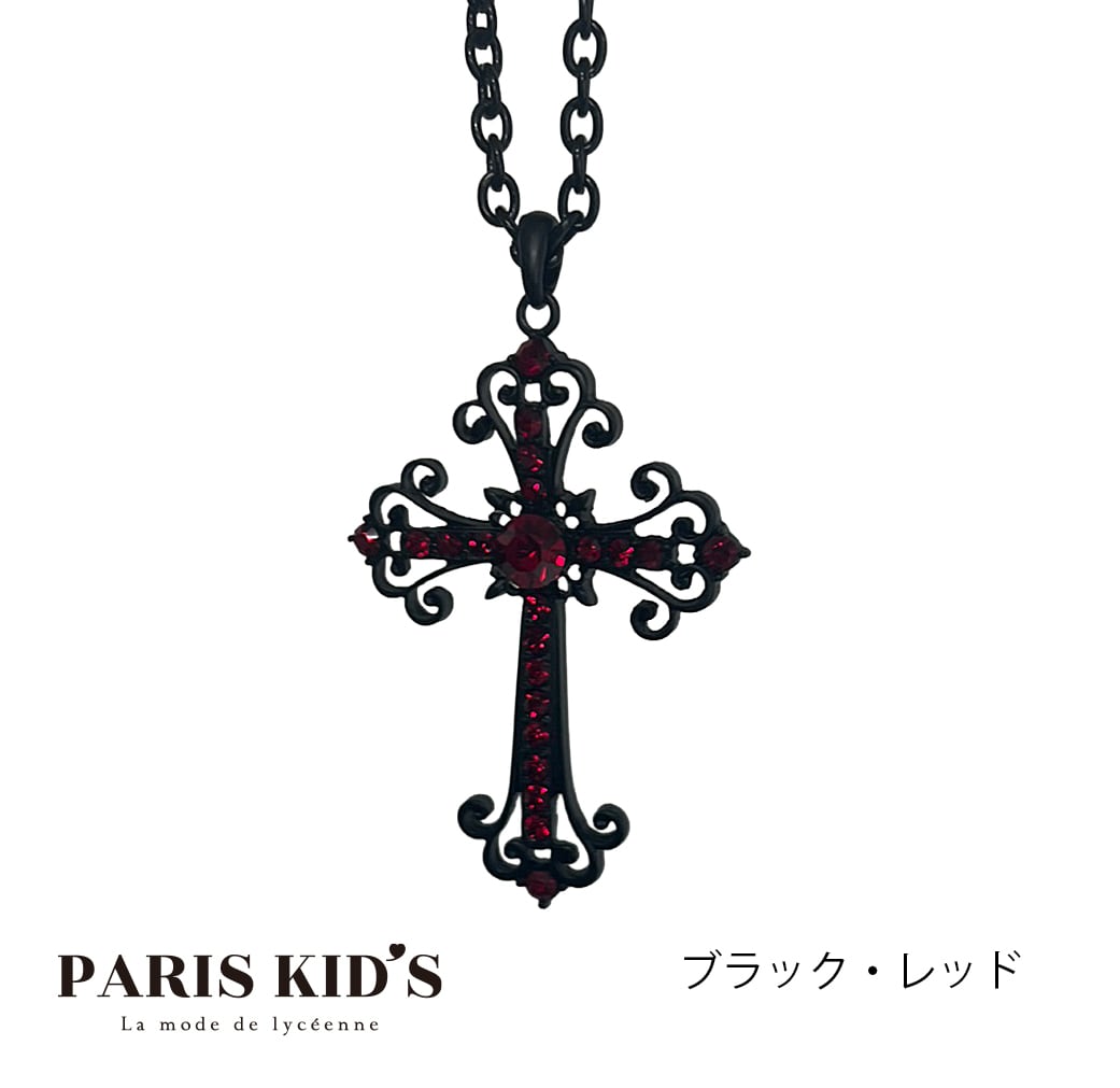 BSN-011】ゴシッククロスネックレス | 原宿 竹下通り アクセサリー