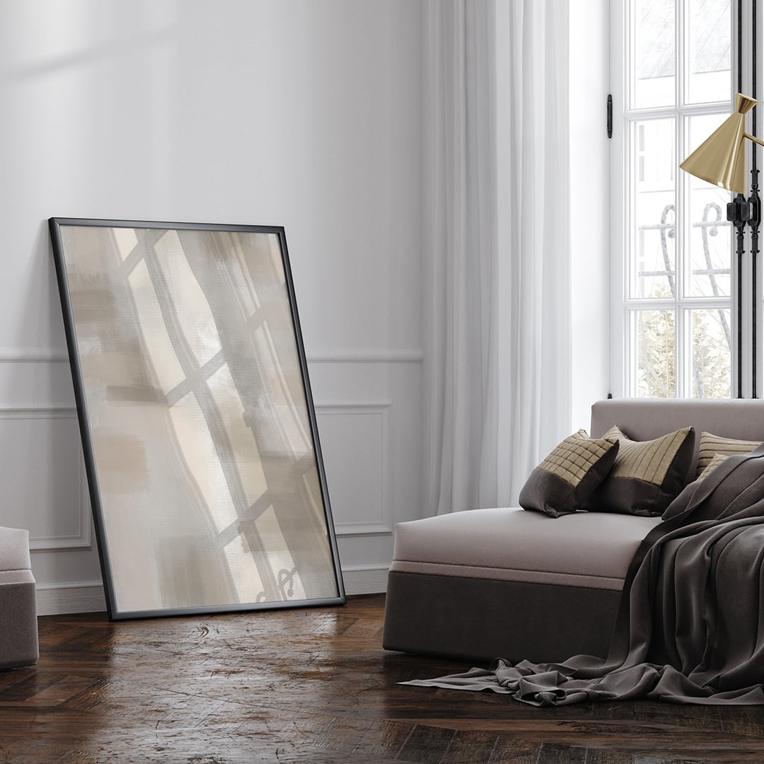 A0283/ 北欧モダン / アートポスター【 A4 / A3 / A2 / A1 サイズ