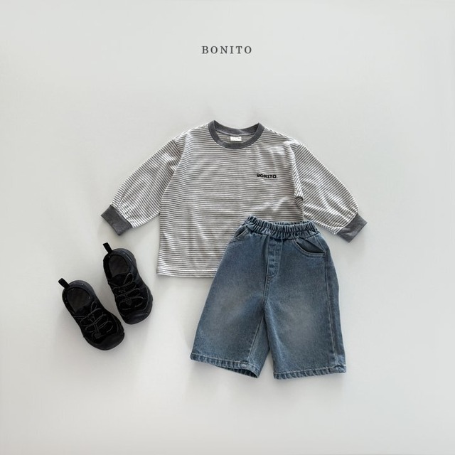 【即納】Detailed border <kids><Jr>