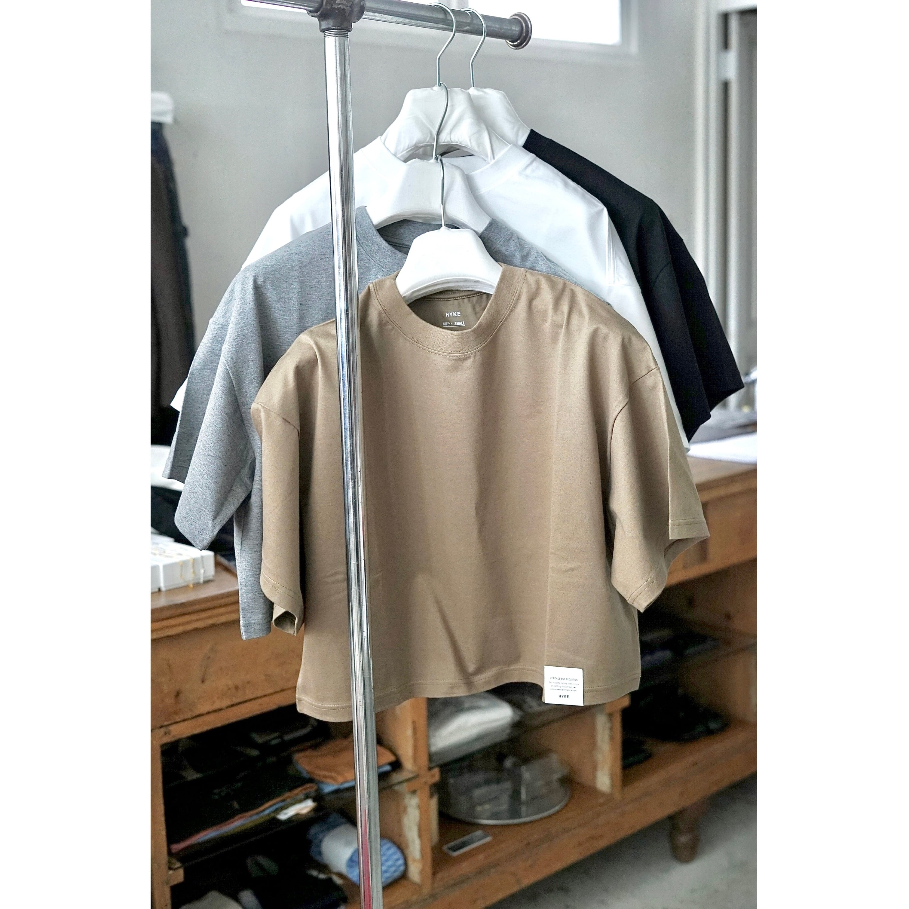 OVERNEATH / Cotton×Linen (Garter Tank 072) (Light Grey , Brown)#8