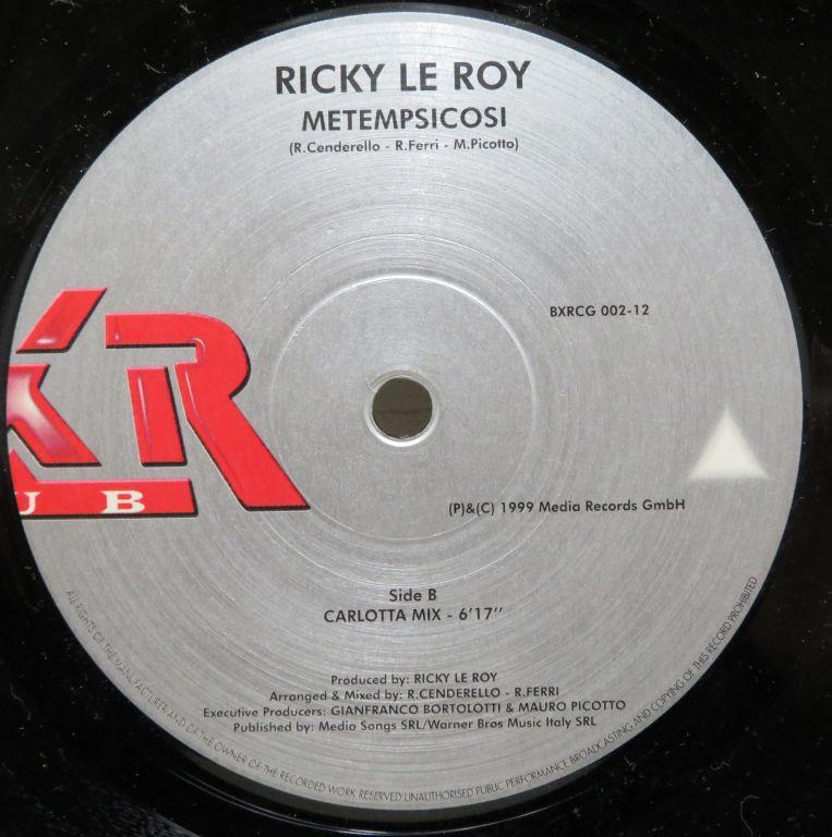 Ricky Le Roy / Metempsicosi [BXRCG 002-12] - 画像2