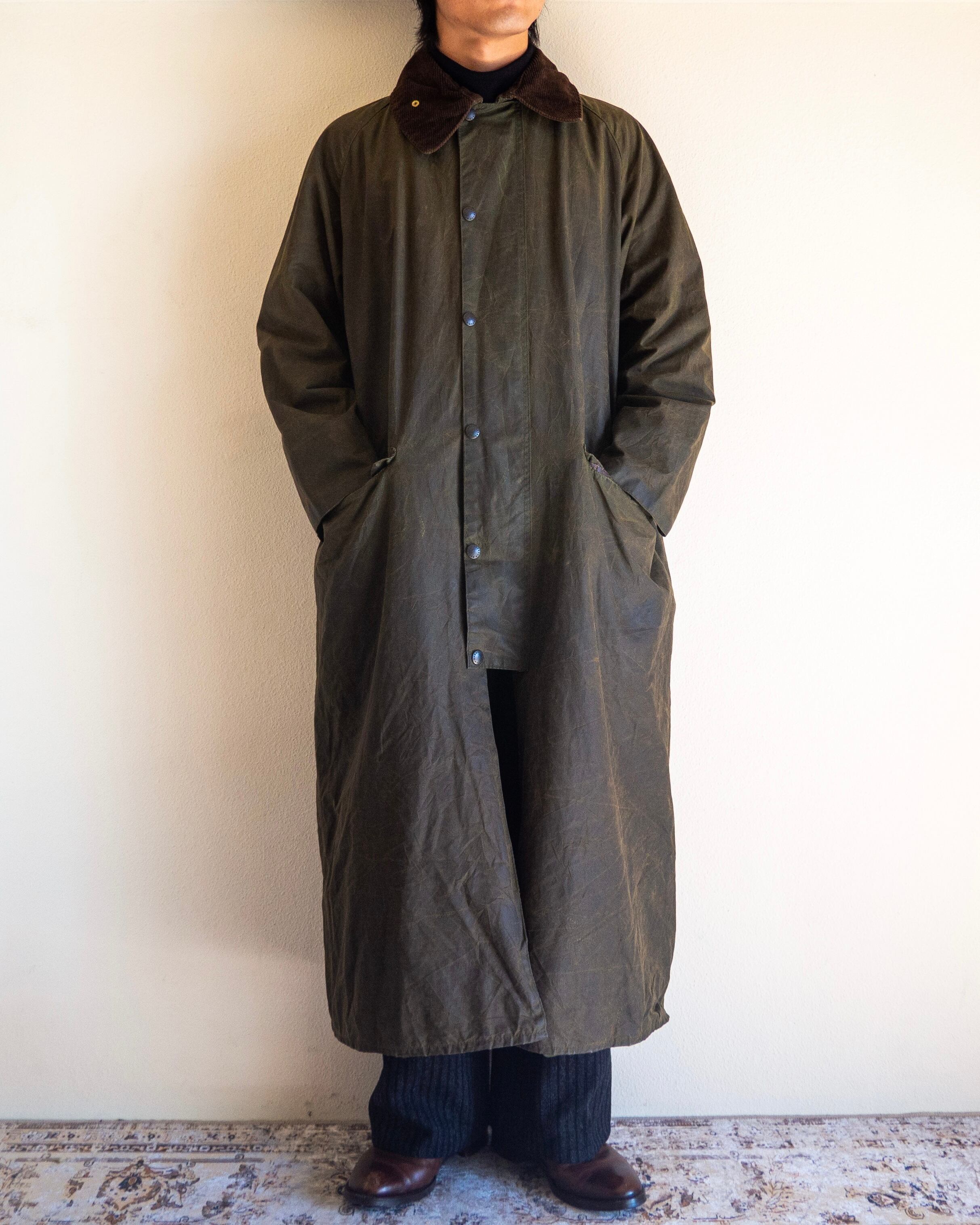 着丈リメイク品/C42/Vintage Barbour BURGHLEY