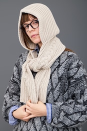 YASHIKI✖CA4LA / Kanya Hooded Scarf