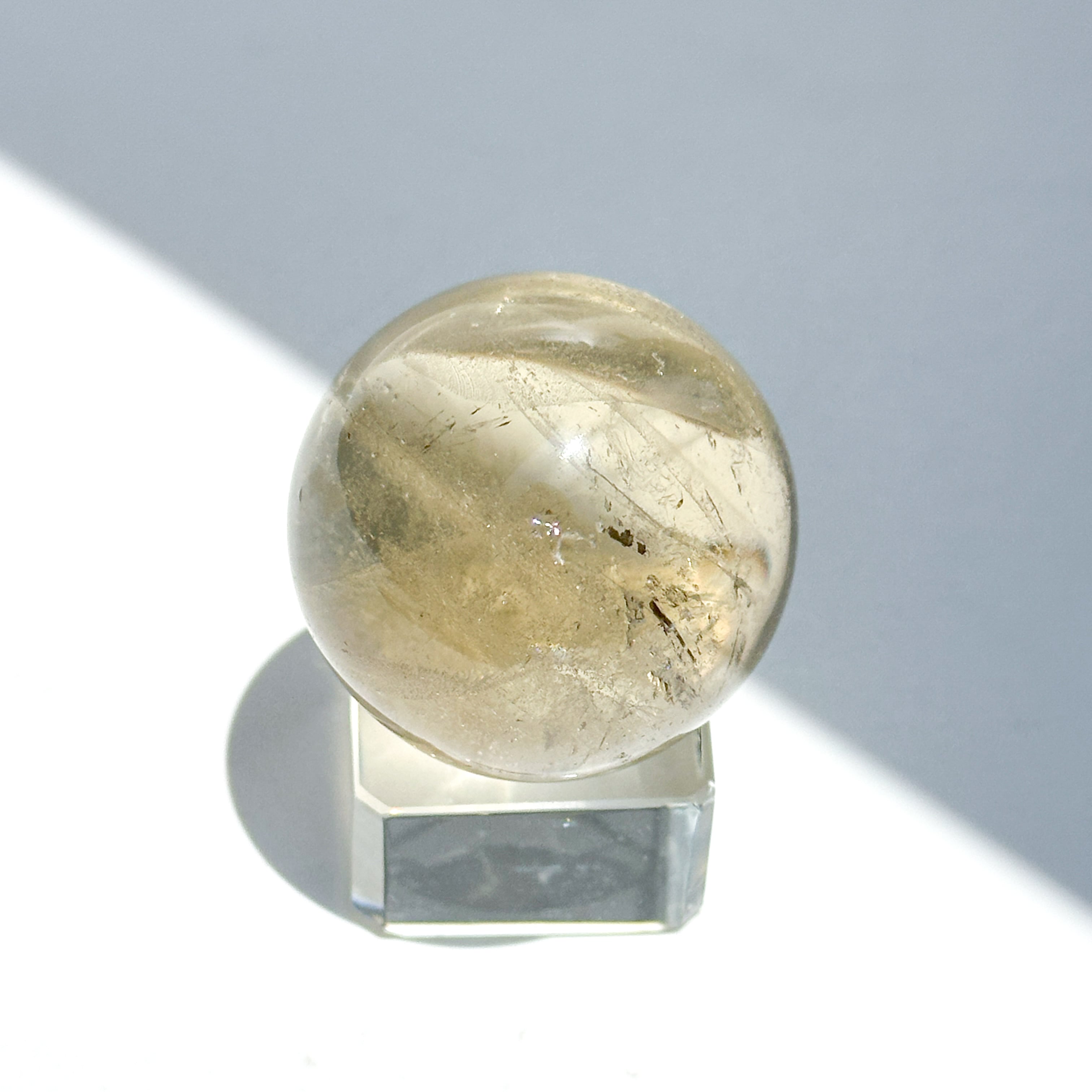 シトリン（黄水晶） スフィア33◇ Citrine ◇ 天然石・鉱物