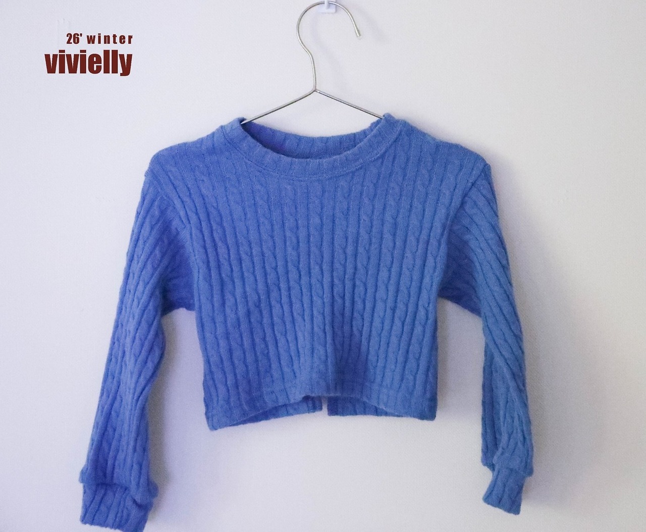 vivielly［取寄］vivi cable knit tee 26winter