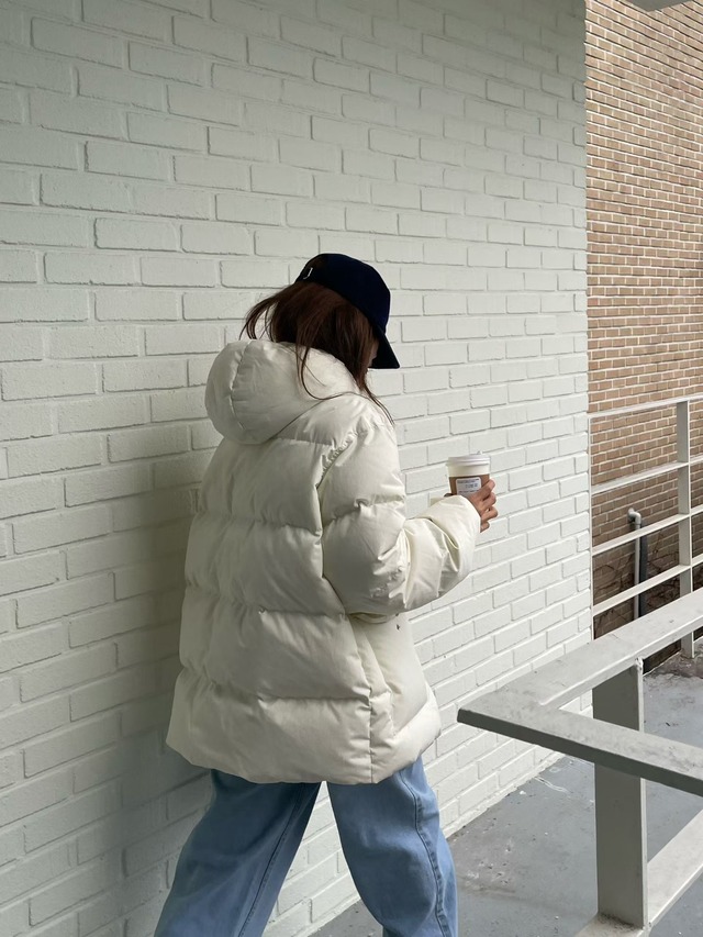 (即納) HAUS / Marilyn duckdown puffer jacket