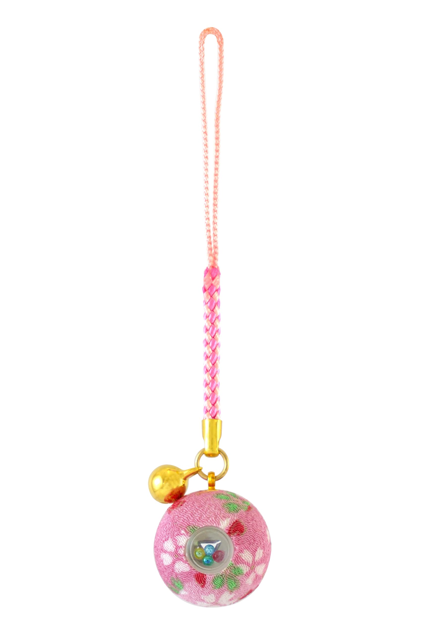 つまみ細工＊ 桜のストラップ ~花の宴~ 】---キーホルダー/フラワー