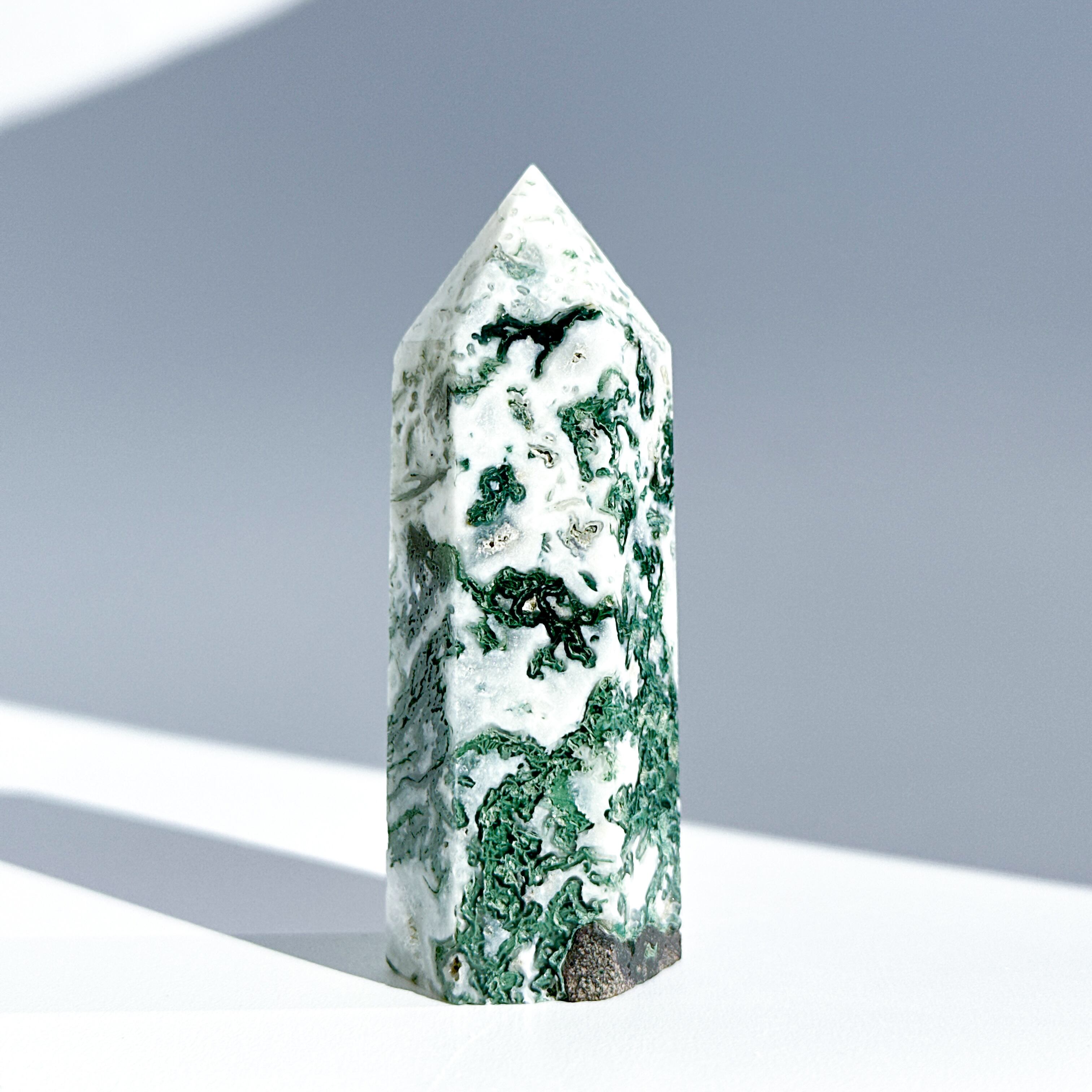モスアゲート タワー85◇ Moss Agate ◇天然石・鉱物・パワーストーン