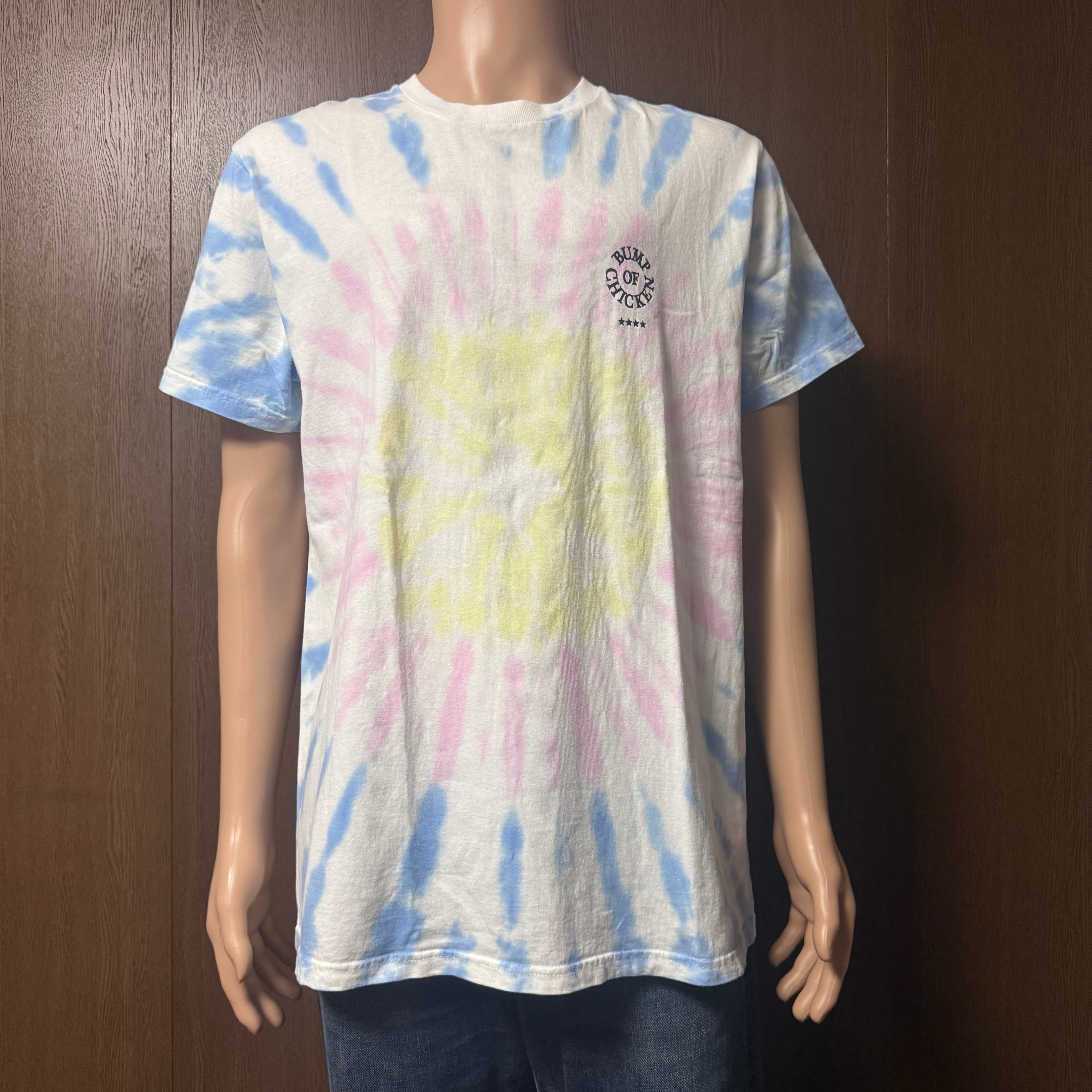 古着】BUMP OF CHICKEN 両面ロゴプリントTシャツ タイダイ柄 VERDY