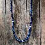 Mandi/マンディ Antique Beads Necklace(60cm)(Navy)