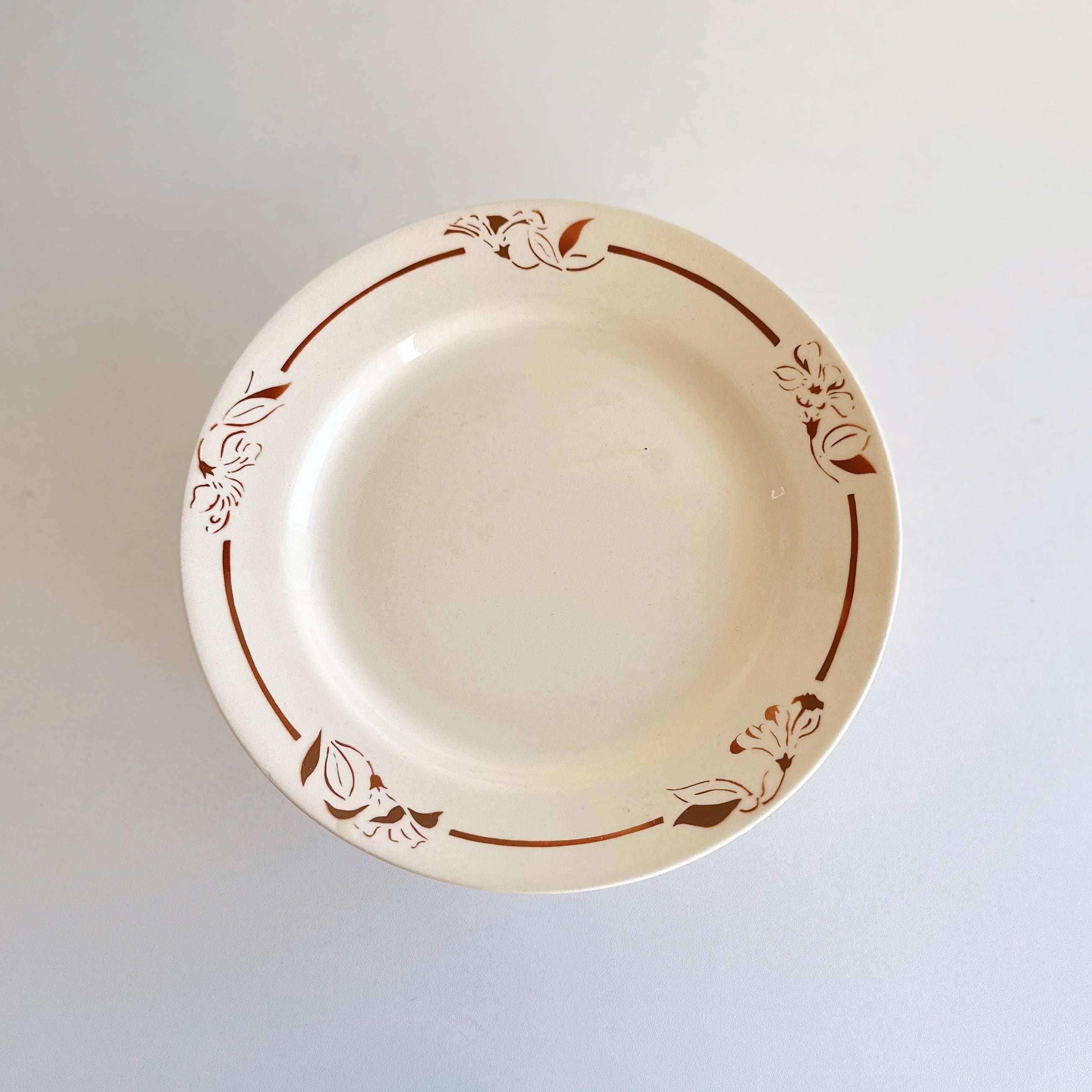 Creil montereau クレイユモントローフランスアンティークプレート Creil et Montereau (クレイユモントロー) Mignardiseプレート D