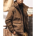 Drawstring Hip-Length Down Jacket ◇3color H0927